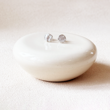 Load image into Gallery viewer, Nautilus Shell Impression Studs