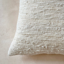 Load image into Gallery viewer, Ivory Heavy-Knit Wool Pillow