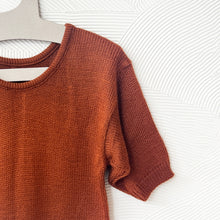 Load image into Gallery viewer, 80&#39;s Rust Knit Sweater