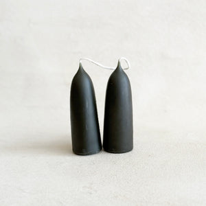 Beeswax Stubby Candles in Seaweed