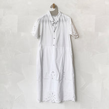 Load image into Gallery viewer, Embroidered Shirt Dress