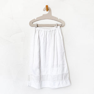 Embroidered Midi Skirt