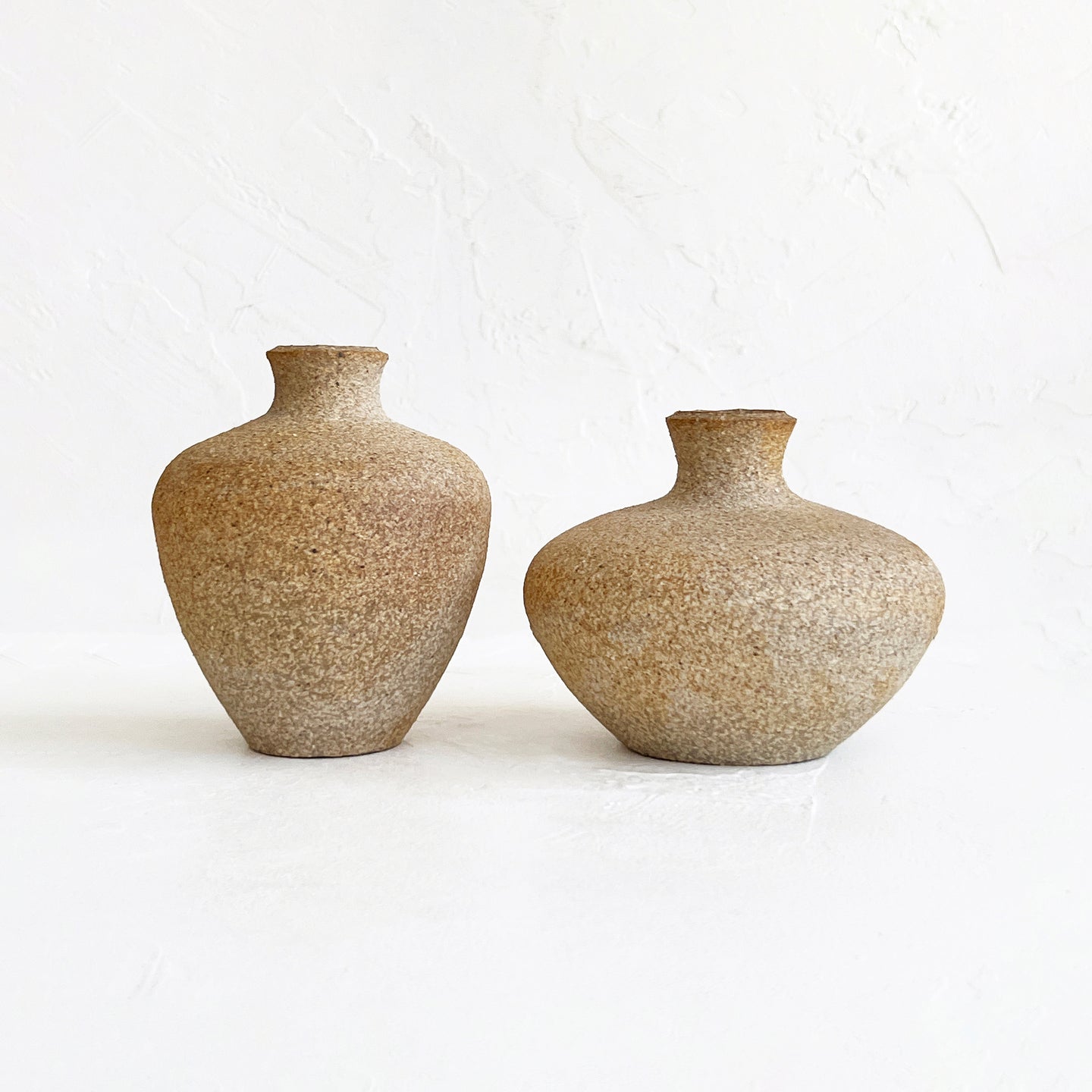 Unglazed Bud Vase in Pumice