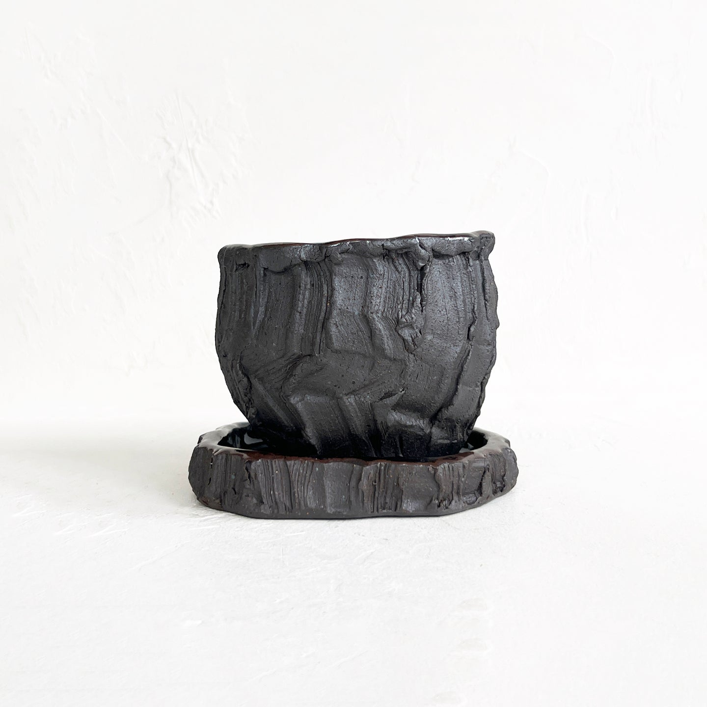 Colletti Brutalist Ceramic Planter
