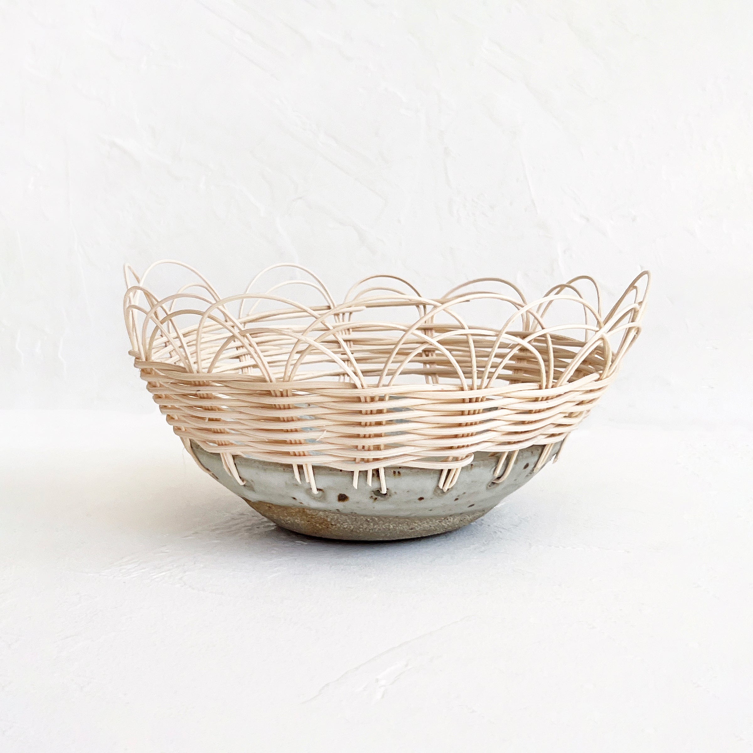 Kate Humphrey Ceramic and Woven Basket