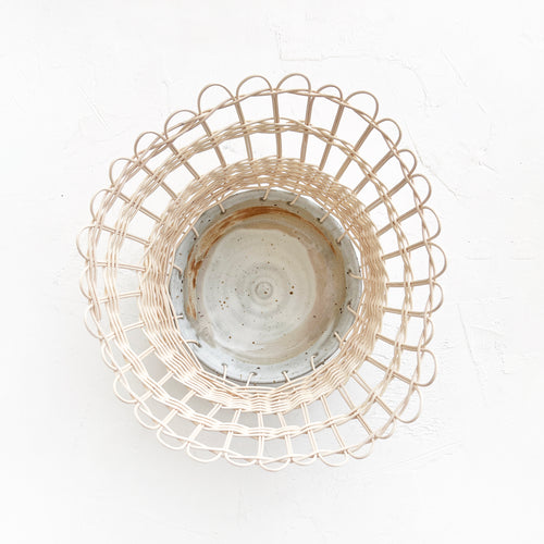 Kate Humphrey Ceramic and Woven Basket