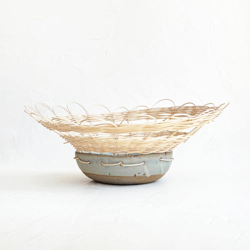 Kate Humphrey Ceramic and Woven Basket