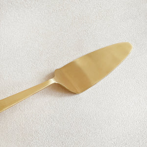 Brass Cake Server