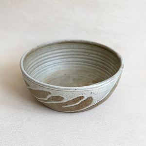 Serving Bowl in Washed Grey