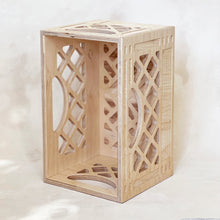 Load image into Gallery viewer, Wooden Milk Crate