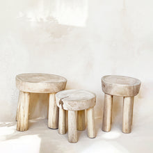 Load image into Gallery viewer, Vintage Light Wood Senufo Stool