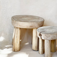 Load image into Gallery viewer, Vintage Light Wood Senufo Stool