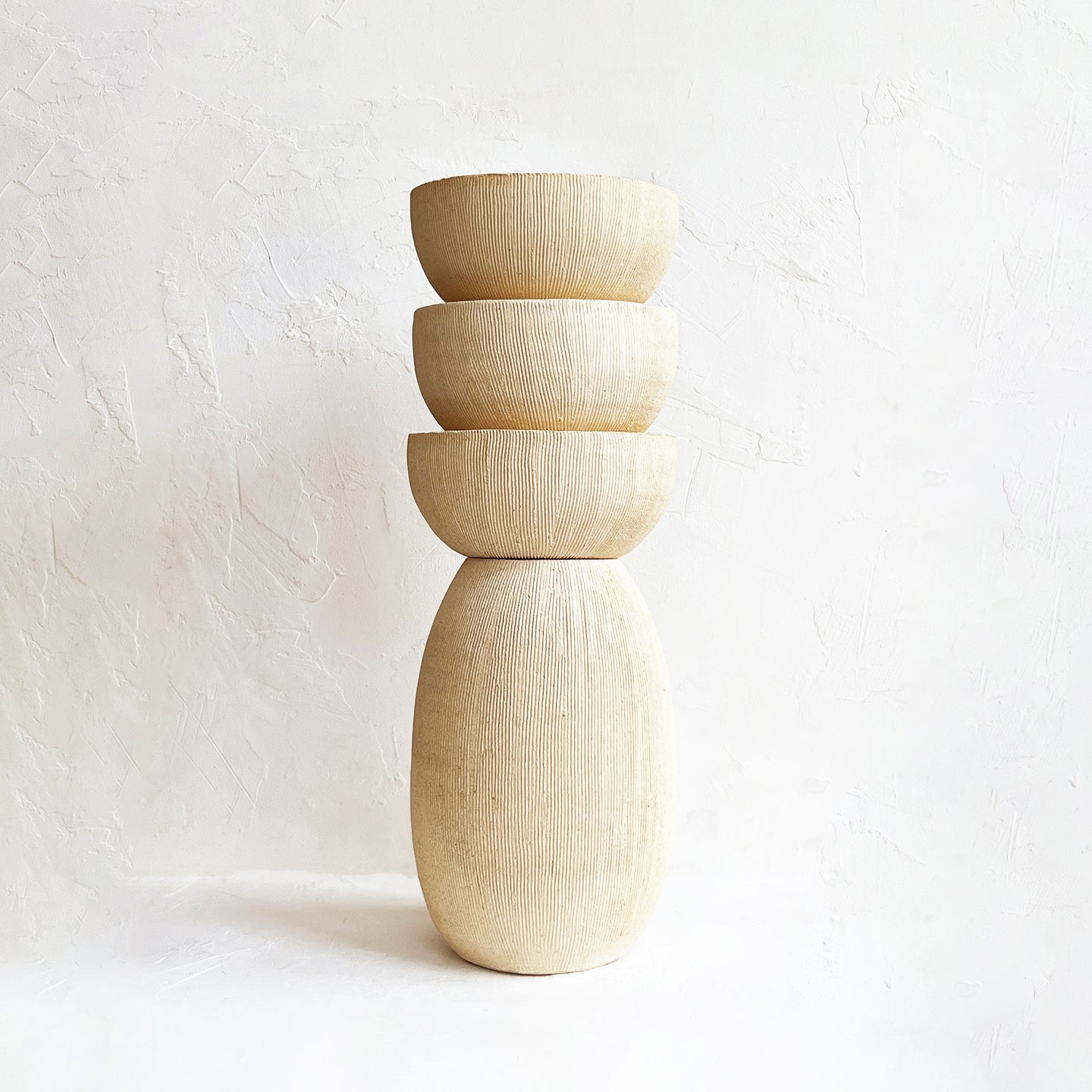 Katherine Moes Ceramic Cairn Vase
