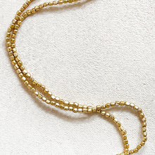 Load image into Gallery viewer, Brass Bead Necklace