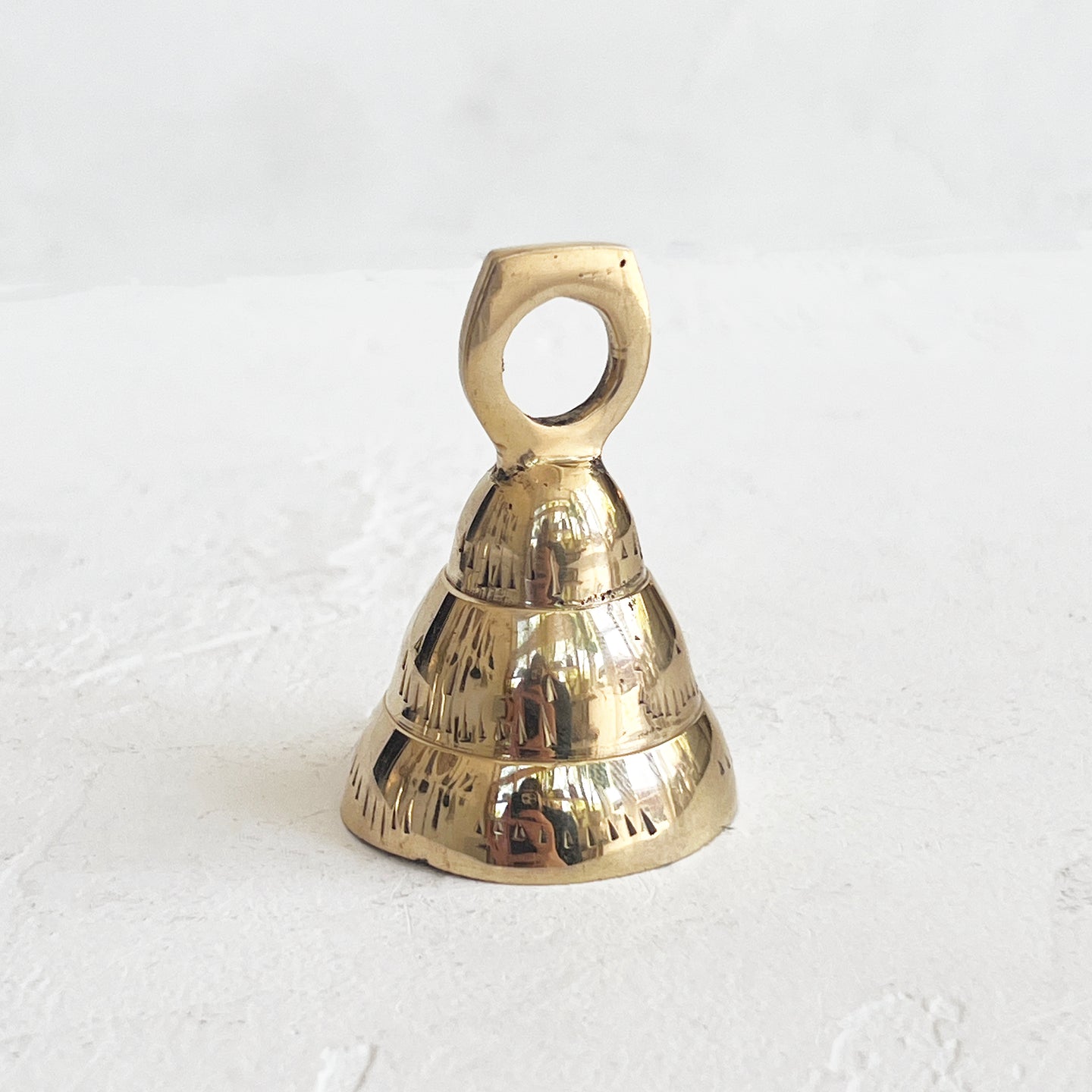 Small Etched Brass Bell