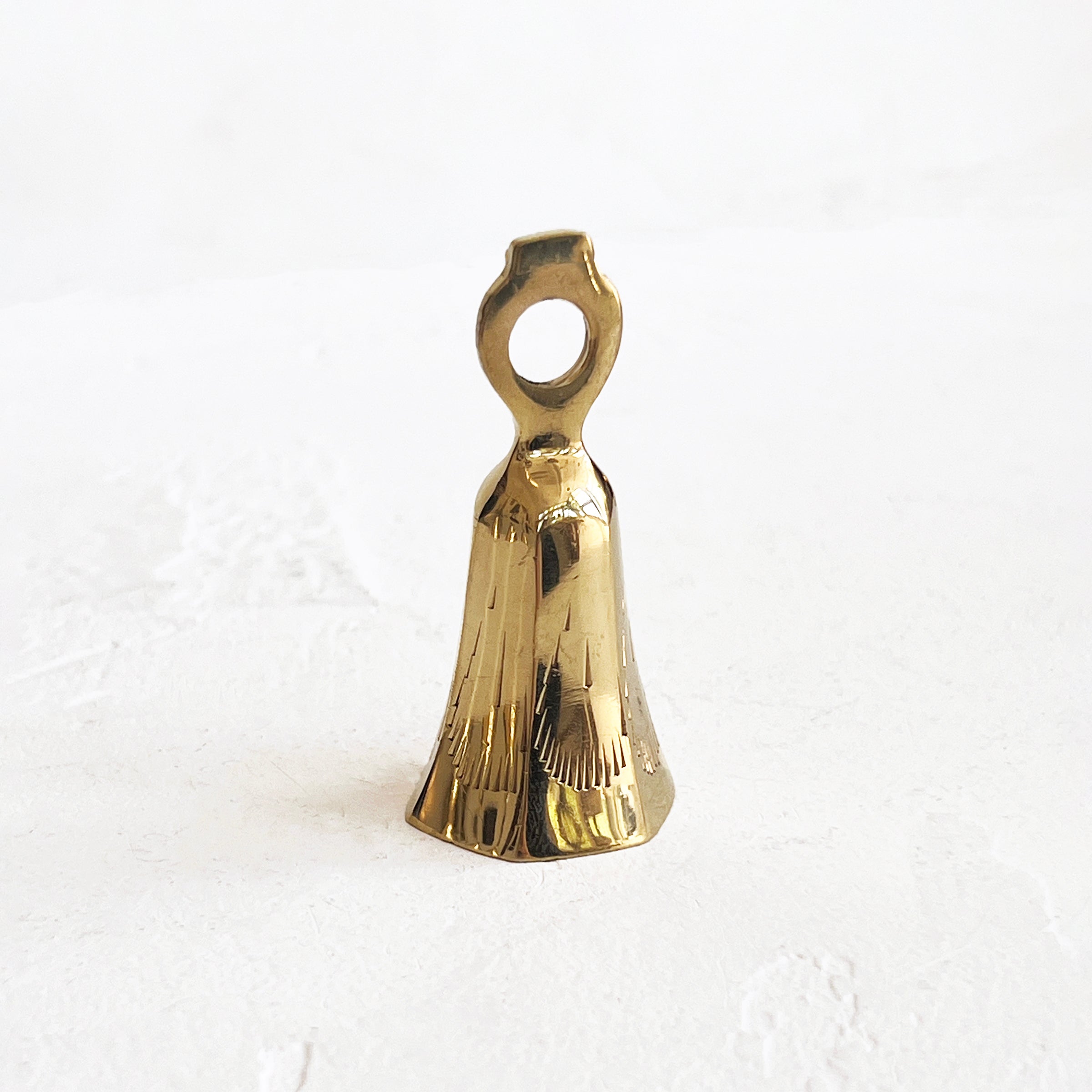 Small Etched Brass Bell
