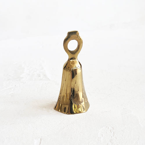 Small Etched Brass Bell