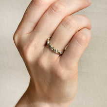 Load image into Gallery viewer, Rope Ring in Brass &amp; Sterling