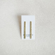 Load image into Gallery viewer, Brass Stick Earrings