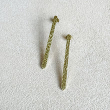 Load image into Gallery viewer, Brass Stick Earrings