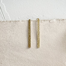 Load image into Gallery viewer, Brass Stick Earrings