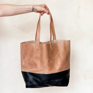 Lori Tote in Two Tone