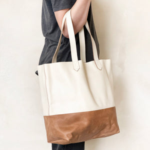 Lori Tote in Two Tone