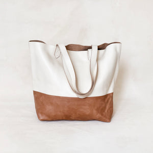 Lori Tote in Two Tone