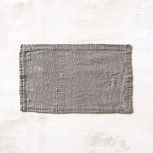 Load image into Gallery viewer, Bedouin Linen Bathmat in Natural