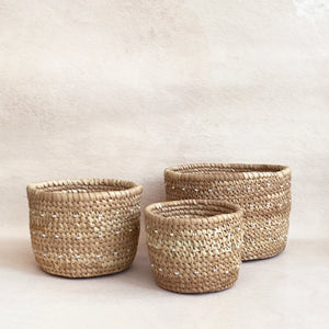 Beaded Nesting Basket