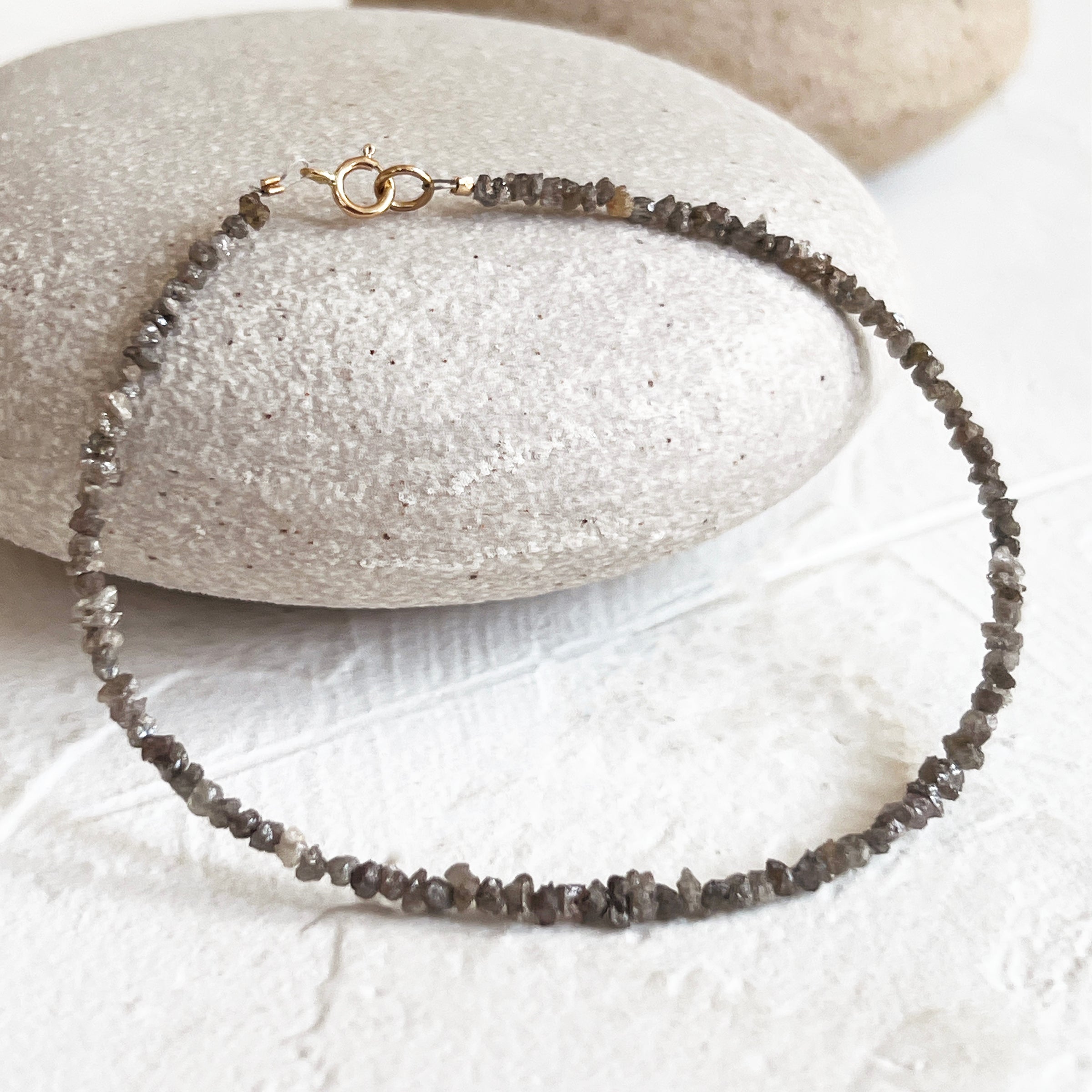 Raw Diamond Bracelet