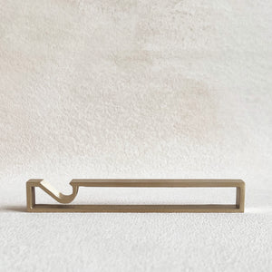 Japanese Brass Bottle Opener