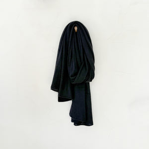 Vintage Black Cashmere Wrap