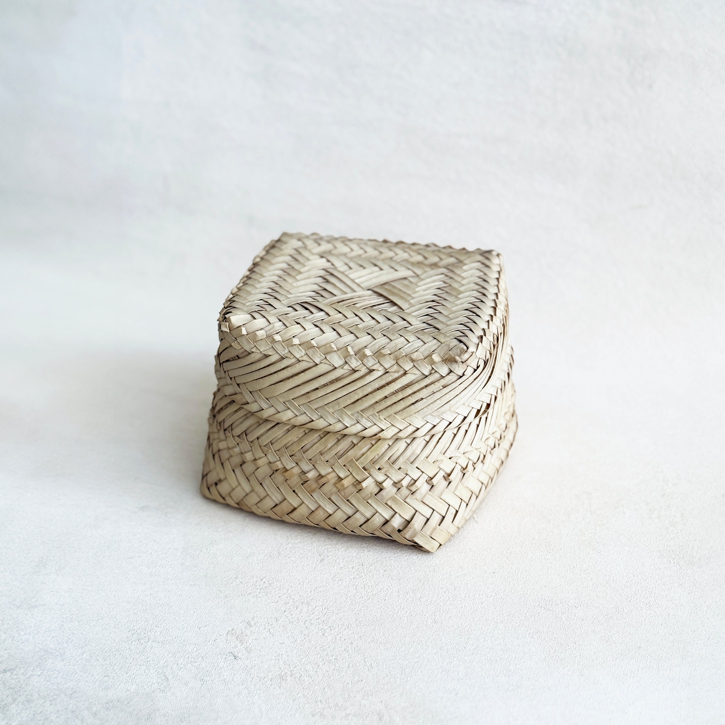 Lidded Tarahumara Basket