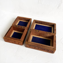 Load image into Gallery viewer, Vintage Carved Jewelry Box