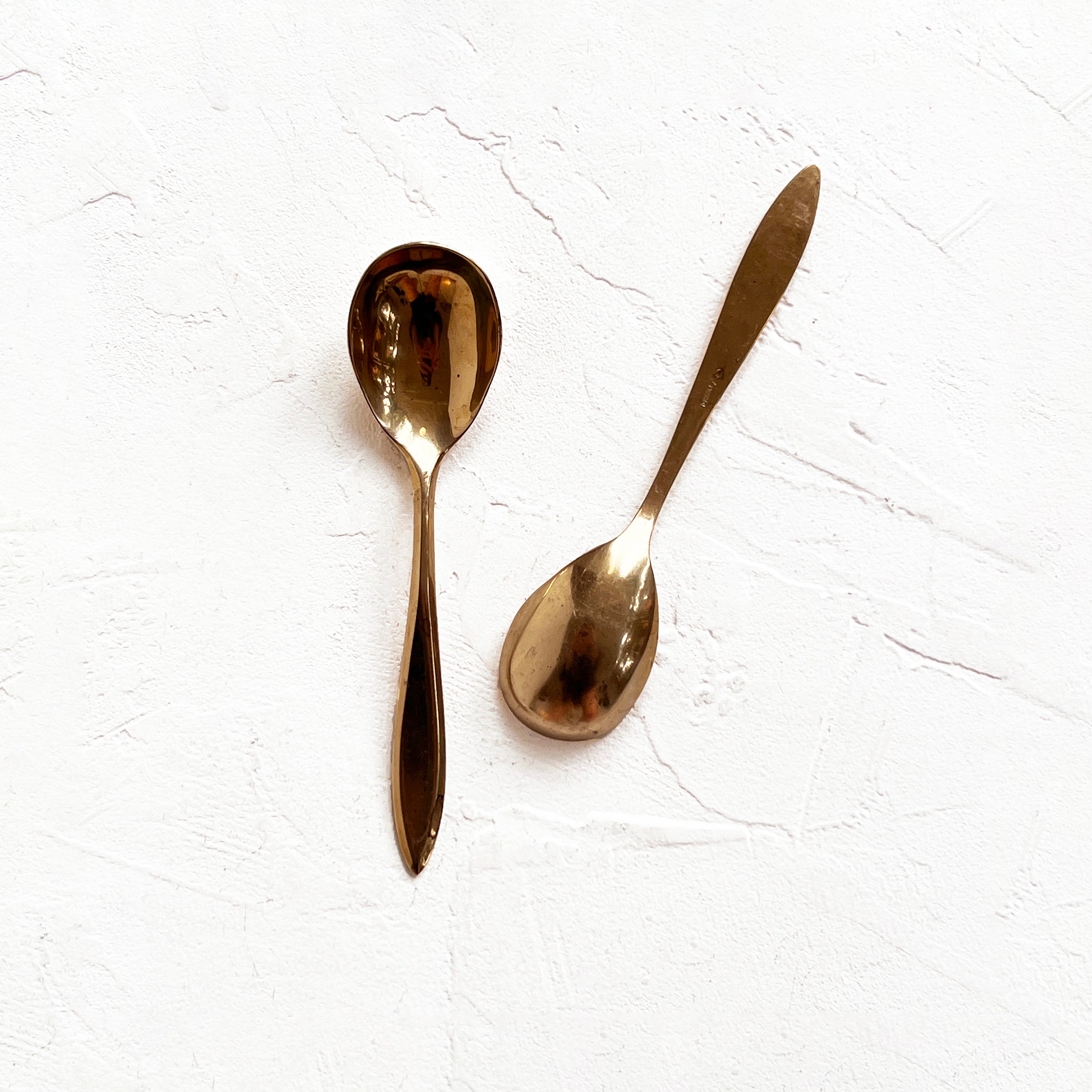 Vintage Brass Sugar Spoon