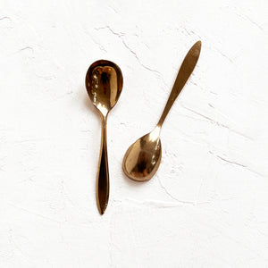 Vintage Brass Sugar Spoon