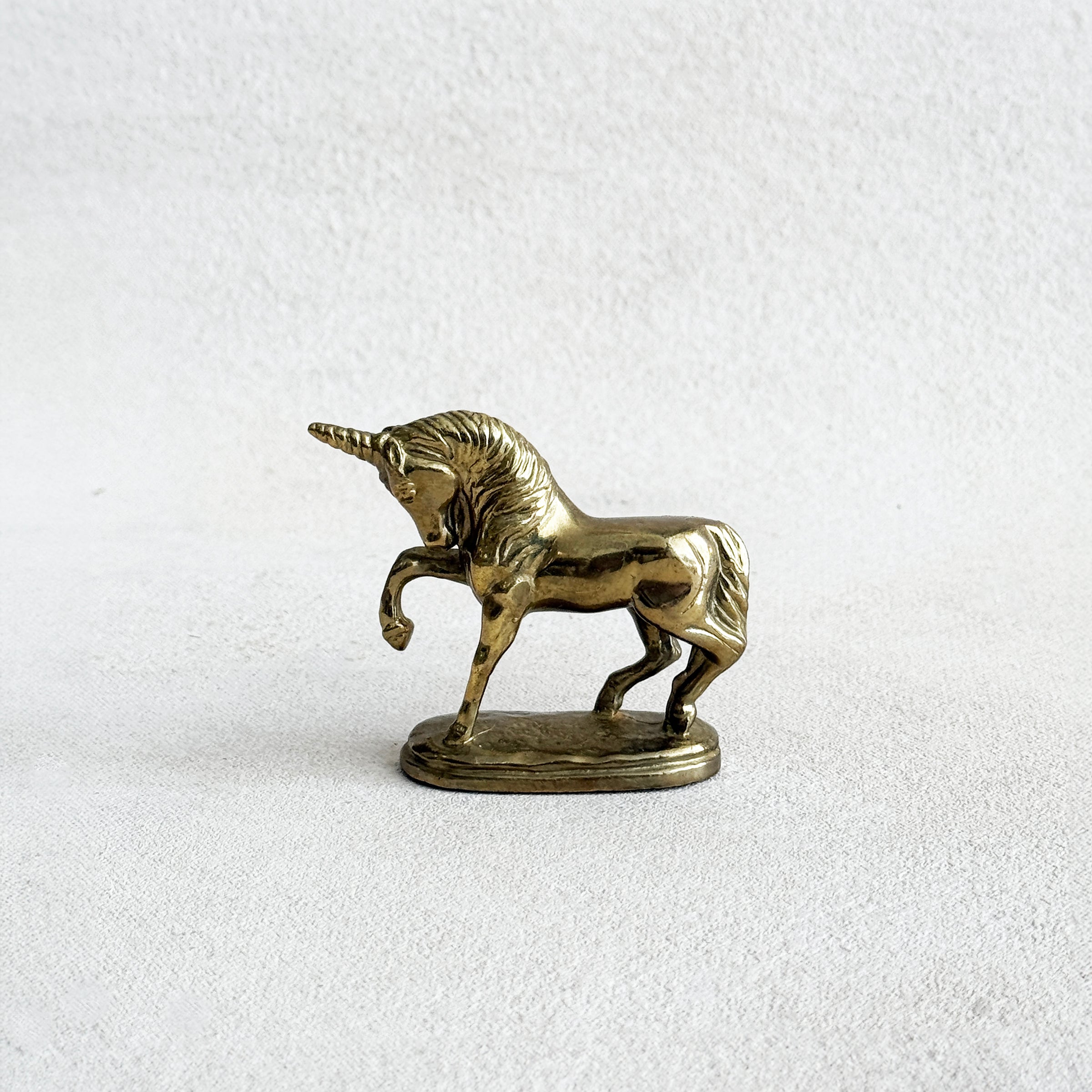 Vintage Brass Unicorn