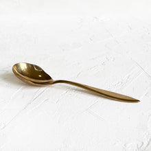 Load image into Gallery viewer, Vintage Brass Sugar Spoon