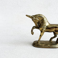 Load image into Gallery viewer, Vintage Brass Unicorn