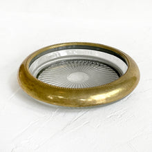 Load image into Gallery viewer, Vintage MCM Brass Ashtray