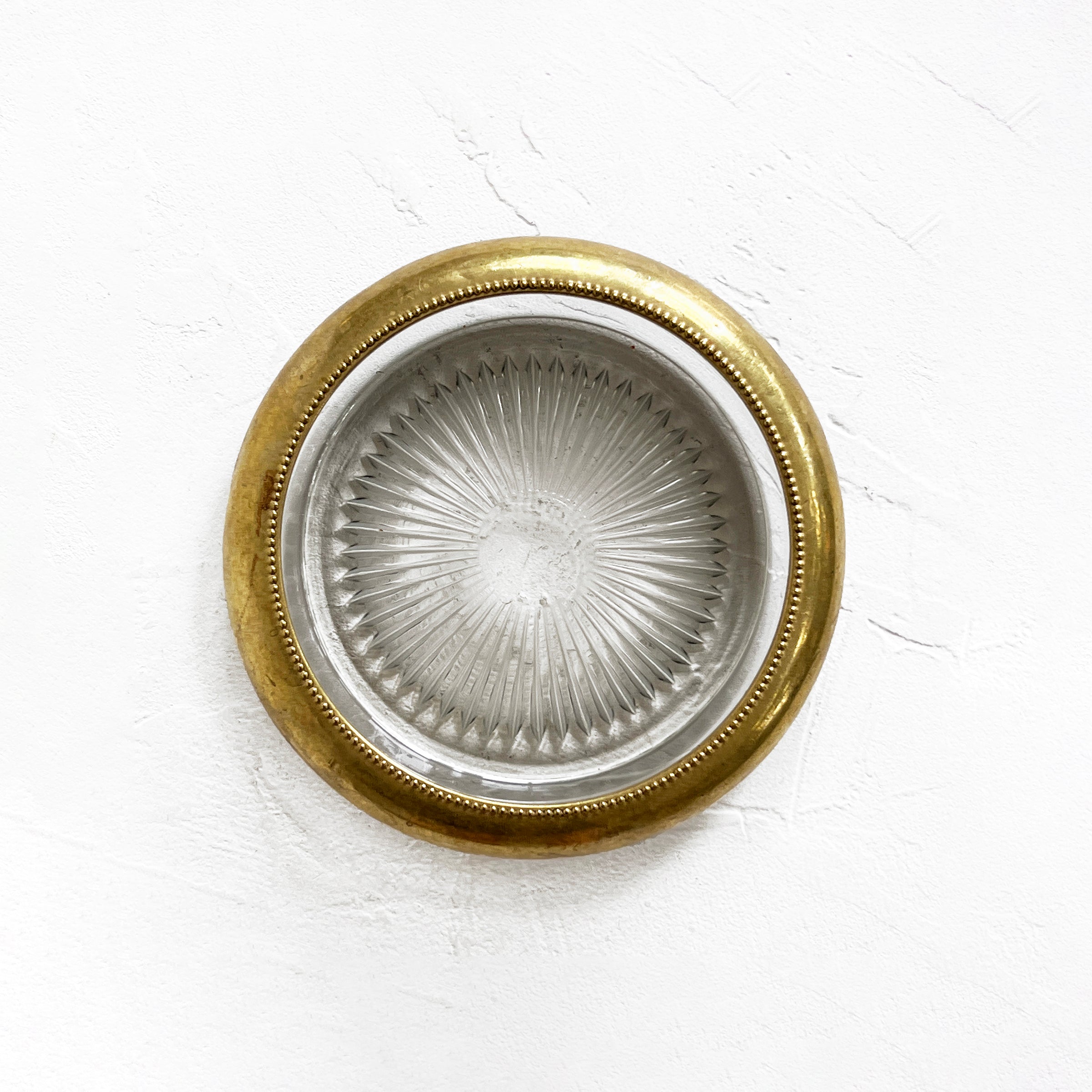 Vintage MCM Brass Ashtray