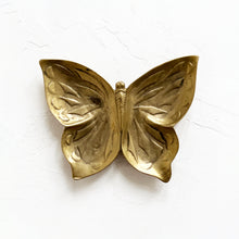 Load image into Gallery viewer, Vintage Large Brass Butterfly