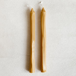Carved Taper Candlesticks