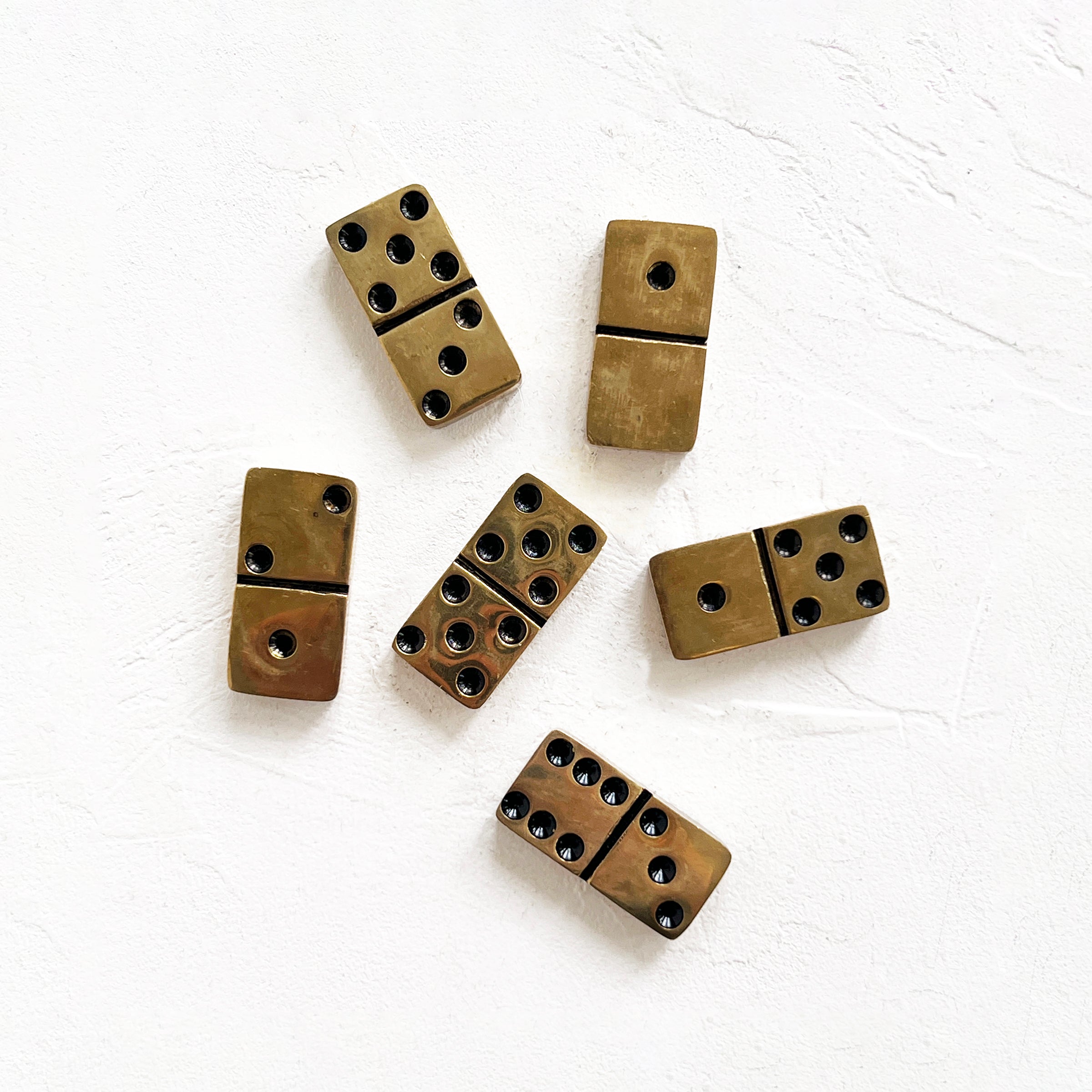 Vintage Brass Domino