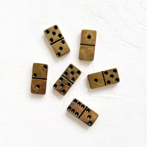 Vintage Brass Domino