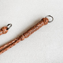 Load image into Gallery viewer, Braided Leather Keychain