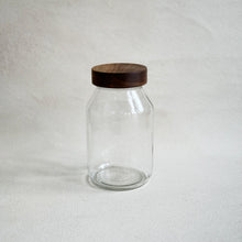 Load image into Gallery viewer, Mason Jar with Walnut Lid