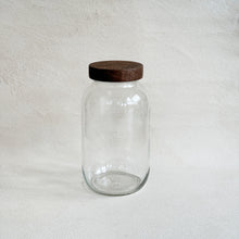 Load image into Gallery viewer, Mason Jar with Walnut Lid