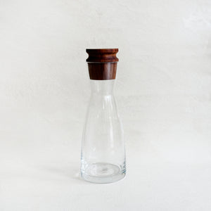 Carafe with Walnut Stop